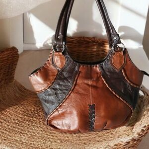 Vintage Retro 70s Hippie Hobo Shoulder Bag
